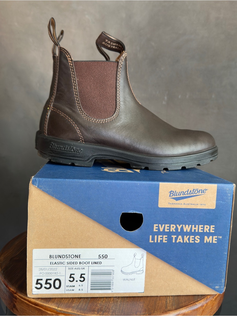 Blundstone 550 Women’s Boot in Walnut Brown